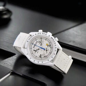 Estuche de Reloj de Lujo para Hombre Adecuado para la Colección Omega <span class=keywords><strong>Swatch</strong></span> Snoopy Series con Esferas de Colores - Product Image 2