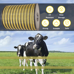 Cinta para Cercas Eléctricas, Polytape, Cinta <span class=keywords><strong>de</strong></span> Polietileno para Cercas Eléctricas, Cinta para Cercas <span class=keywords><strong>de</strong></span> <span class=keywords><strong>Caballos</strong></span> con Empaque y Color Personalizados - Product Image 1