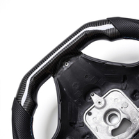 Volant de voiture sport personnalisé en véritable fibre de carbone pour BMW E90 E92 E93 M3 328i 335i
