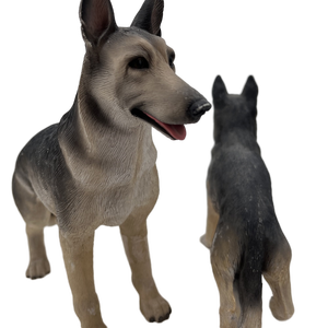 Bonita estatua de perro caniche en miniatura, MODELO DE Animal <span class=keywords><strong>Mini</strong></span>, escultura de coche, artesanías decorativas, figuritas de hadas, figurita, decoración del hogar - Product Image 5