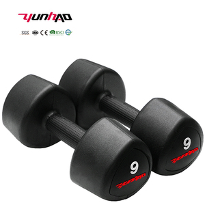 ดัมเบลคุณภาพสูงแบบกำหนดเอง น้ำหนัก 1-10 กก. ดัมเบลทรงสามเหลี่ยมเคลือบยาง - Product Image 6