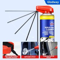Spray anti-rouille Glodway, graisse pénétrante, décapant de rouille, lubrifiant pour les charnières de portes de voiture, les serrures, les boulons, les butées, les couinements