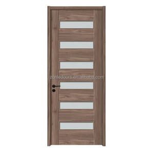 Puerta de habitación WPC hecha a medida, duradera a la <span class=keywords><strong>moda</strong></span> con acabado resistente a la humedad y resistente a las termitas, apertura Manual para uso en hoteles - Product Image 6