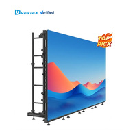 Pantalla LED de 5mX3m, Panel de Video Wall LED para Interiores P3.91 P2.6 P1.9, Pantalla LED para Escenarios Exteriores, Gabinete LED de 500X500mm