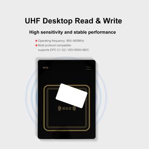 Lector/Escritor de Escritorio E-Bit UHF RFID 860-960MHz ISO 18000-6C, Sistema EAS, Distancia de Lectura de 0-1m para Inventario de Almacén y Comercio Minorista - Product Image 2