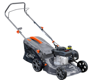 เครื่องตัดหญ้าแบบเข็นด้วยมือ LEO LM40-L(B&S300E) รุ่น DIY สำหรับอุตสาหกรรม เครื่องยนต์เบนซิน 4 จังหวะ สูบเดียว พร้อมถุงเก็บหญ้าขนาด 45 ลิตร - Product Image 1