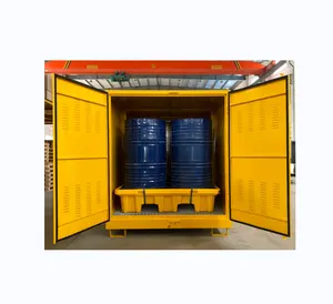 SAI-U Usine En Plein Air Huile Tambour De Stockage Cabinet Inflammables Sécurité Cabinet DC002Y - Product Image 1
