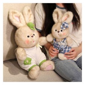 Conejo de Peluche de Granja Súper Suave de Alta Calidad Personalizado con Bolsillo con Cremallera, Servicio OEM/ODM, Juguete Antiestrés - Product Image 1