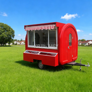 Chariot de vente mobile personnalisé, remorque à crème glacée, camion de restauration rapide, véhicule de service commercial, camion de cuisine de rue - Product Image 6