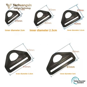 Professional Black Plastic <b>Backpack</b> Buckle Durable Outdoor Accessory for Bag <b>Straps</b> - Product Image 4