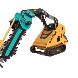 Nhà máy cung cấp đào rãnh máy bán Hot Mini đào hầm tập tin đính kèm cho Skid chỉ đạo Bộ nạp - Product Image 1