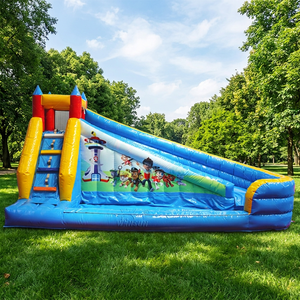 WINSUN Home Kids <b>Small</b> Commercial 0.55 mm PVC Tarpaulin Outdoor Inflatable Water Slide for Water Park <b>Shopping</b> Mall - Product Image 1