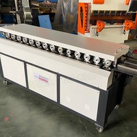 Machine à fabriquer des canaux d'air rectangulaires T12 TDF, équipement de fabrication de canaux HVAC