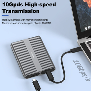 Unidades de Estado Sólido Externas Bestoss USB3.2 Inalámbricas de Aleación de Aluminio 240GB 480GB 960GB 1TB 2TB 4TB <span class=keywords><strong>Disco</strong></span> Duro Portátil - Product Image 3