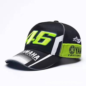 Gorra de Béisbol de 6 Paneles Estilo Hip Hop, con Bordado de Letras, Cierre a Presión, para Motociclismo, Carreras y Off-Road - Product Image 3