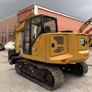 Mini-excavatrice Caterpillar 308CR d'occasion, 8 tonnes, compacte, à chenilles, hydraulique, Cat 308CR avec brise-roche et tarière en option - Product Image 3