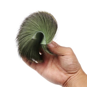 5cmX5cm naturel et teint cheveux de cerf wapiti fourrure de cerf matériel de montage de mouche pour <span class=keywords><strong>nymphe</strong></span> mouche sèche laineux Bugger banderoles leurres de pêche à la truite - Product Image 3