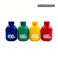 Bouteille en plastique PP bleu cobalt de qualité alimentaire 5g en gros, conteneur vide pour probiotiques et poudre lyophilisée, logo personnalisé
