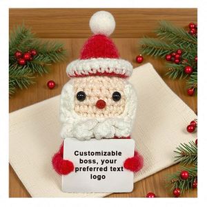 Lapin en crochet fait main, peluche rembourrée en coton PP, poupée tricotée, jouet de sommeil pour bébé, cadeau pour nouveau-né, certifié EN-71 - Product Image 1