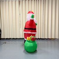 Sacs cadeaux du Père Noël, lumières décoratives LED pour arbre de Noël et décorations gonflables, directement du fabricant transfrontalier