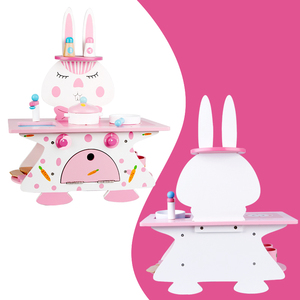 Haute qualité <span class=keywords><strong>en</strong></span> <span class=keywords><strong>bois</strong></span> rose lapin <span class=keywords><strong>jouet</strong></span> de <span class=keywords><strong>cuisine</strong></span> pour enfants kit <span class=keywords><strong>amazon</strong></span> jeu de rôle jouets <span class=keywords><strong>en</strong></span> <span class=keywords><strong>bois</strong></span> pour enfants - Product Image 3