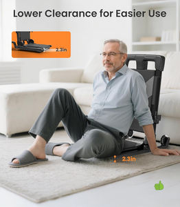 Mateside kursi angkat elektrik portabel, perangkat Transfer lantai lipat untuk orang tua, peralatan alat bantu mobilitas pasien cacat - Product Image 3