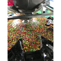 RL420-Envasadora automática de bolas de caramelo de chocolate vffs, para bolsas triangulares/bolsitas con 14 cabezales