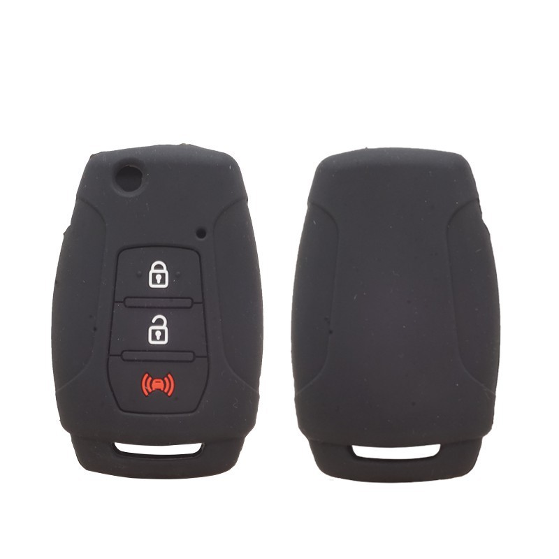 Acquista Custodia protettiva per chiave auto con telecomando in silicone a 3 pulsanti per Fiat 500 in Italia a partire da 2.64