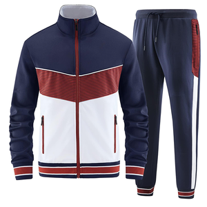 Conjunto Deportivo de Alta Calidad para Hombre, con Logotipo Personalizado, Manga Larga, Dos Piezas, 100% Poliéster - Product Image 1