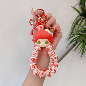POP MART Oficial Crybaby Crying Again Tears Labubu the Monsters Have a Seat & Exciting Mobile Phone & Accessories Correa para Teléfono Móvil - Product Image 6
