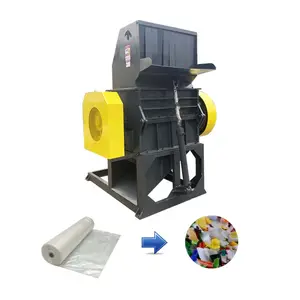 Automatic plastic film crusher plastic crusher machine recycling crusher machine plastic shredder