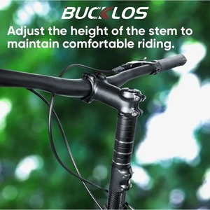 BUCKLOS adaptateur de hauteur pièces de vélo rallonge de tige de fourche 115mm 180mm 210mm guidon de vélo augmenter la tige de <span class=keywords><strong>vtt</strong></span> de route réglable - Product Image 6