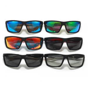 Sunglasses Polarized UV400 TAC Lens PC <b>Frame</b> <b>Black</b> Unisex Sport Cycling Outdoor Sun Protection Type 3 Sunshades - Product Image 1