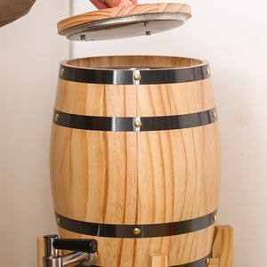 Wholesale Vintage Oak <strong>Barrel</strong> Wooden <strong>Barrels</strong> <strong>Table</strong> Mini French Wine <strong>Whiskey</strong> <strong>Barrel</strong> 1l 1.5l 3l 5l 10l 15l - Product Image 4
