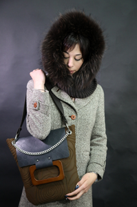 Borsa artigianale di alta qualità in stile Rock classico personalizzabile borse Tote da donna marroni per tutte le stagioni in edizione limitata - Product Image 4