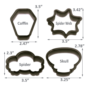 Ensemble <span class=keywords><strong>de</strong></span> découpoirs à biscuits d'Halloween, 4 pièces, moules en plastique pour biscuits, bonbons, yeux <span class=keywords><strong>de</strong></span> fantôme et <span class=keywords><strong>citrouille</strong></span>, pour la pâtisserie, gabarits pour glaçage royal - Product Image 5