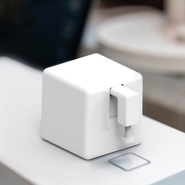 Fingerbot Smart Switch Button Pusher - No Wiring, Wireless App or Timer Control, Add Switchbot Hub Mini to Make It Compatible Wi
