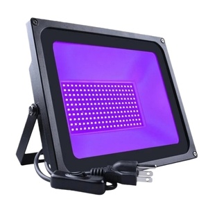 Lámpara <span class=keywords><strong>LED</strong></span> UV Violeta de 395nm, Proyector de Luz de Pared, Tira de Luz para Exteriores de 120W, IP66, para Halloween, Casa Encantada, <span class=keywords><strong>Fluorescente</strong></span> - Product Image 1