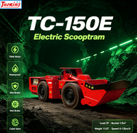 Scooptram électrique souterrain 1,5 m³, durée de vie de 5000 heures avec rapport d'essai des équipements pour travaux miniers