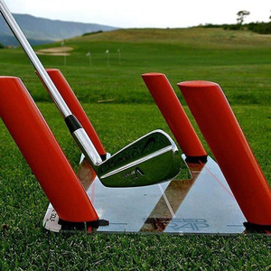 Golf poniendo espejo Entrenamiento en Alineación accesorios de Golf trampa de velocidad de Swing de Golf ayuda a la formación con la primavera de violación - Product Image 2