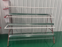 Ligne de production automatique de cages à poules pondeuses pour ferme avicole moderne, personnalisable, directement de l'usine
