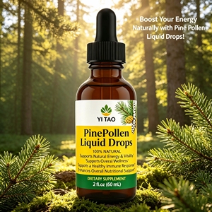 Extracto de Polen de Pino en Gotas Líquidas 60ml, Apoyo Energético Natural, Potenciador de Vitalidad y Bienestar General, Suplemento Dietético - Product Image 5
