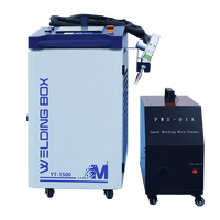 Nueva Máquina de Soldadura Láser de Fibra 5 en 1 con Sistema de Enfriamiento por Agua para Celdas de Batería, Tipo Portátil