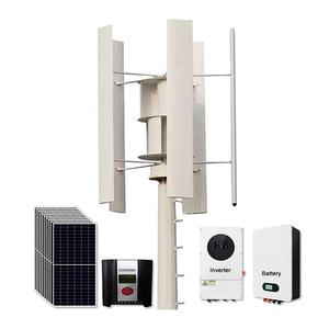 220V क्षैतिज पवन संचालित टरबाइन प्रणाली विंडमिल हवा जनरेटर 10KW - Product Image 1