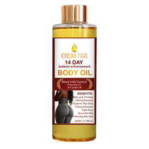 Private Label High Quality Black Maca <strong>Fenugreek</strong> Essential <strong>Oil</strong> 200ml Butt Enlargement <strong>Oil</strong> - Product Image 3