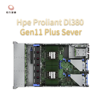 Serveur en rack HPE DL380 Gen11 Plus Proliant avec processeur Xeon, mémoire DDR4 32/64 Go, disque dur 1 To, garantie 1 an