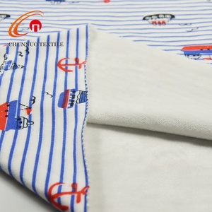 Chunnuo Dệt 100% Polyester 100D Lụa Sữa <span class=keywords><strong>DTY</strong></span> Bàn Chải Vải In Nhung Siêu Mềm Ngoại Quan Vải - Product Image 2