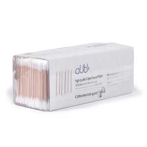 Bâtonnets de coton de haute qualité 500 pièces Soins quotidiens de la peau Tous types de peau - Product Image 2