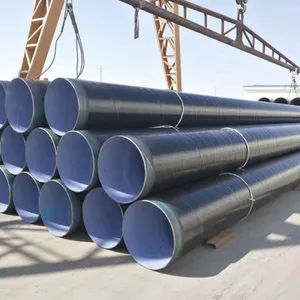 Tubes ou tubes en <span class=keywords><strong>acier</strong></span> au carbone de haute qualité, grand <span class=keywords><strong>diamètre</strong></span>, style spirale, 30 pouces pour tuyau et ligne d'huile - Product Image 1