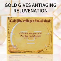 Masque facial bio-collagène anti-rides à succès – Masque visage en poudre d'or au collagène cristallin